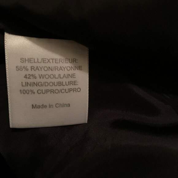 Tory Burch Black Wool Blend Ankle Dress Pants - Picture 5 of 5